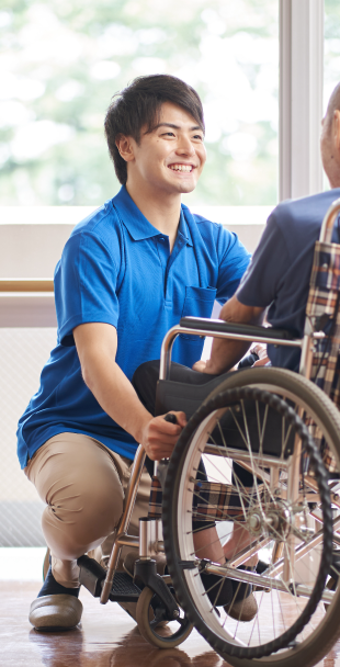 介護スタッフの職場風景